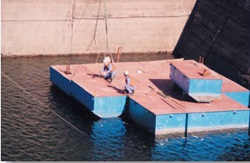 ブロック式台船