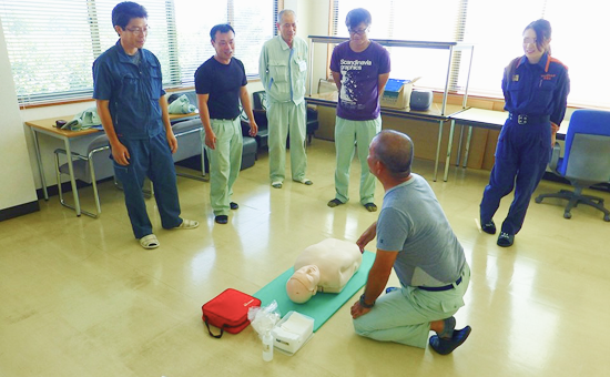 外部講師による安全教育